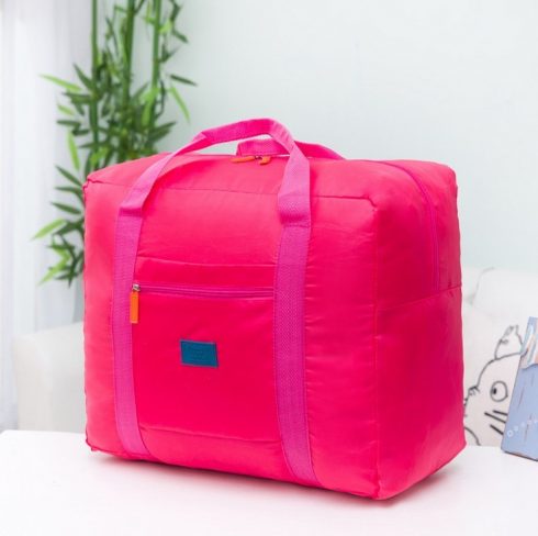 Travel-Luggage-Bag-Rose-red